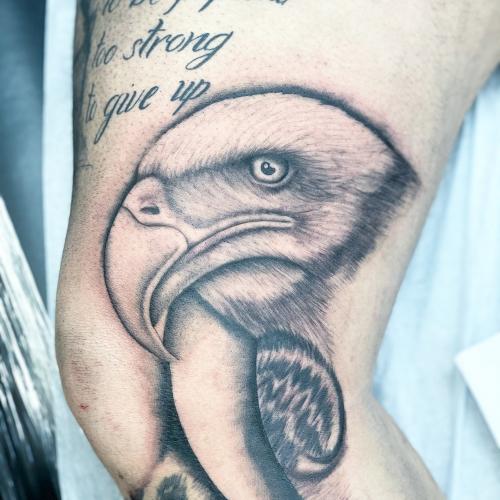 Eagle tattoo , aquila tattoo realistica